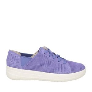 Fitflop Women's  lavender Purple Perforated suede Sneakers size 8